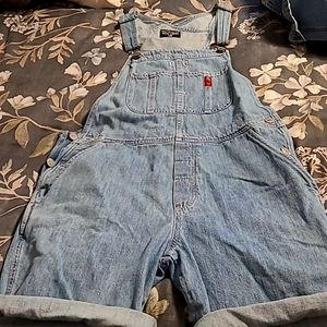 Vintage Polo Jeans Co. Ralph Lauren Denim Short Overalls